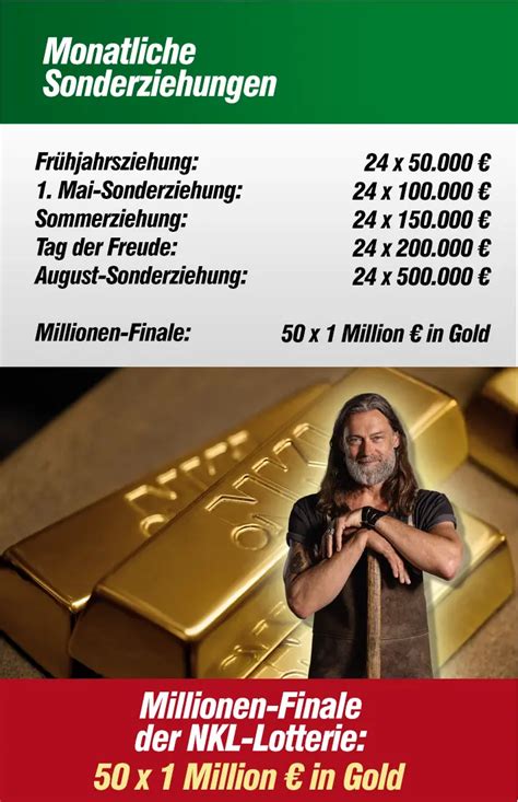 nkl gewinnabfrage|Gewinne der 152. NKL Lotterie.